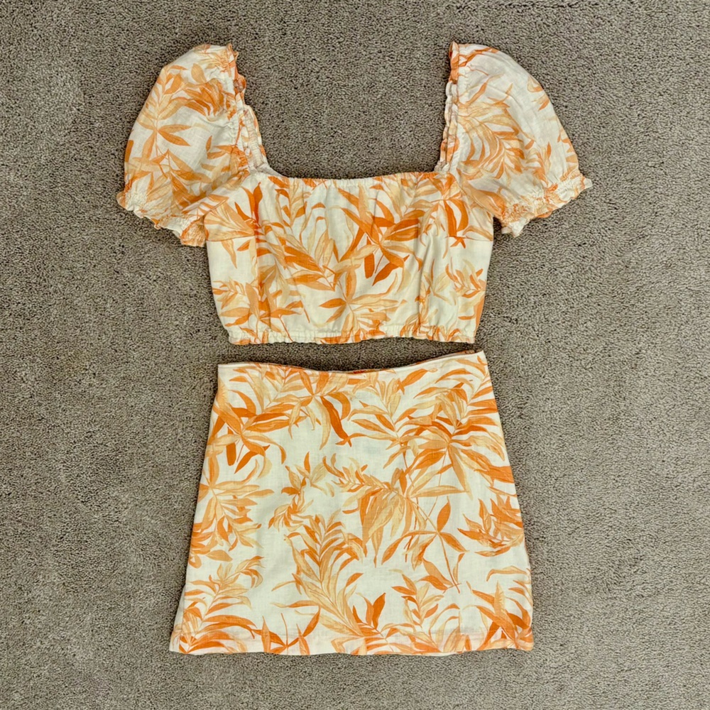 Abercrombie & Fitch Tropical Two Piece Set